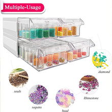Cargar imagen en el visor de la galería, Cajas de Almacenamiento redondas Diamond Painting Accesorios