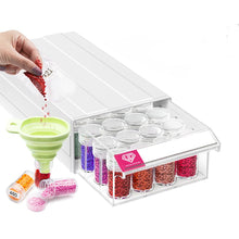 Cargar imagen en el visor de la galería, Cajas de Almacenamiento redondas Diamond Painting Accesorios