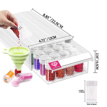 Cargar imagen en el visor de la galería, Cajas de Almacenamiento redondas Diamond Painting Accesorios