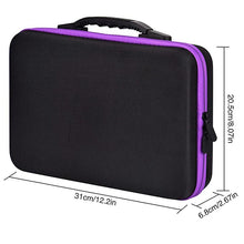 Cargar imagen en el visor de la galería, Estuche de Almacenamiento Diamond Painting Violeta con 60 Compartimentos + Accesorios