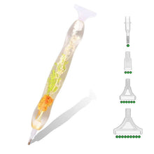 Cargar imagen en el visor de la galería, Bolígrafo Premium Ergonómico Diamond Painting Plantas Verdes Naranja