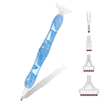 Cargar imagen en el visor de la galería, Bolígrafo Premium Diamond Painting Azul Claro 5 Variantes