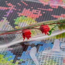 Cargar imagen en el visor de la galería, Bolígrafo Premium Ergonómico Diamond Painting Flores Rojas