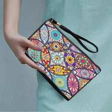 Cargar imagen en el visor de la galería, Bolso de Mano Diamond Painting con Flores