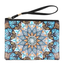 Cargar imagen en el visor de la galería, Bolso de Mano Diamond Painting con Mandala Azul