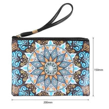 Cargar imagen en el visor de la galería, Bolso de Mano Diamond Painting con Mandala Azul