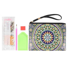 Cargar imagen en el visor de la galería, Bolsa de muñeca Diamond Painting con estrella mandala