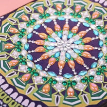 Cargar imagen en el visor de la galería, Bolsa de muñeca Diamond Painting con estrella mandala