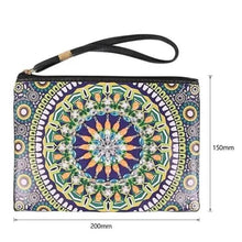 Cargar imagen en el visor de la galería, Bolsa de muñeca Diamond Painting con estrella mandala