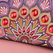 Cargar imagen en el visor de la galería, Bolso de Mano Diamond Painting con Pavo Real Rojo