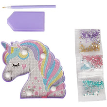 Cargar imagen en el visor de la galería, Luz LED Diamond Painting Unicornio