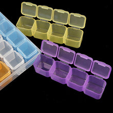 Cargar imagen en el visor de la galería, Caja de Almacenamiento L Diamond Painting con 28 Compartimentos Coloridos Accesorios