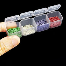 Cargar imagen en el visor de la galería, Caja de Almacenamiento L Diamond Painting con 28 Compartimentos Accesorios