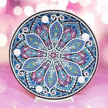 Cargar imagen en el visor de la galería, Lámpara LED Diamond Painting Flor Mandala