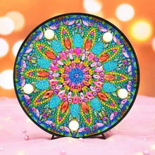 Cargar imagen en el visor de la galería, Lámpara LED Diamond Painting Mezcla Mandala