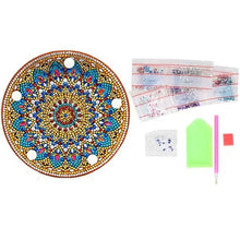 Cargar imagen en el visor de la galería, Lámpara LED Diamond Painting Estrella Mandala