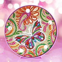 Cargar imagen en el visor de la galería, Lámpara LED Diamond Painting con Mariposa
