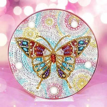Cargar imagen en el visor de la galería, Lámpara LED Diamond Painting Mariposa