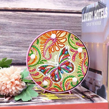 Cargar imagen en el visor de la galería, Lámpara LED Diamond Painting con Mariposa