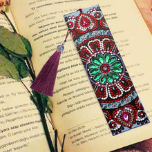 Cargar imagen en el visor de la galería, Marcapáginas Diamond Painting Flor con Corazón