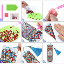 Cargar imagen en el visor de la galería, Marcapáginas Diamond Painting - Mandala
