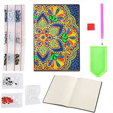 Cargar imagen en el visor de la galería, Cuaderno Diamond Painting Diseño Flor