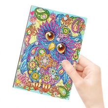 Cargar imagen en el visor de la galería, Cuaderno Diamond Painting Búho