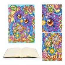 Cargar imagen en el visor de la galería, Cuaderno Diamond Painting Búho