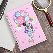 Cargar imagen en el visor de la galería, Cuaderno Diamond Painting Sirena con Globos