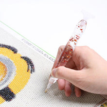 Cargar imagen en el visor de la galería, Bolígrafo Premium Diamond Painting Ergonómico Hoja Dorada Accesorio