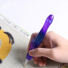 Cargar imagen en el visor de la galería, Bolígrafo Premium Diamond Painting Ergonómico Violeta 5 Variantes