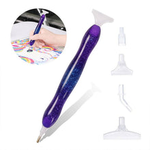 Cargar imagen en el visor de la galería, Bolígrafo Premium Diamond Painting Ergonómico Violeta 5 Variantes