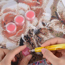 Cargar imagen en el visor de la galería, Bolígrafo Premium Diamond Painting Ergonómico Ola Amarilla