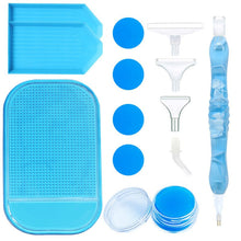 Cargar imagen en el visor de la galería, Bolígrafo Premium Diamond Painting Azul Claro 5 Variantes