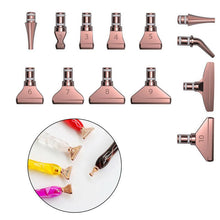 Cargar imagen en el visor de la galería, Puntas de Acero Diamond Painting Oro Rosa 13 Variantes Accesorios