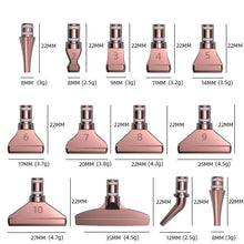 Cargar imagen en el visor de la galería, Puntas de Acero Diamond Painting Oro Rosa 13 Variantes Accesorios