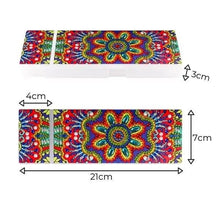 Cargar imagen en el visor de la galería, Porta-lápices Diamond Painting Flores