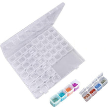 Cargar imagen en el visor de la galería, Caja de almacenamiento XL Diamond Painting con 56 compartimentos Accesorios
