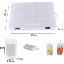 Cargar imagen en el visor de la galería, Caja de almacenamiento XXL Diamond Painting con 120 compartimentos