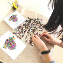 Cargar imagen en el visor de la galería, Puzzle de madera - Abeja en la Naturaleza