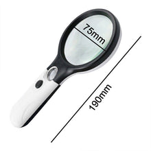 Cargar imagen en el visor de la galería, Lupa con luz LED Diamond Painting con aumento de 10/20x Accesorio