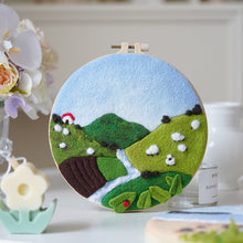 Cargar imagen en el visor de la galería, Kit de needle felting - Arroyo de montaña