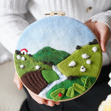 Cargar imagen en el visor de la galería, Kit de needle felting - Arroyo de montaña