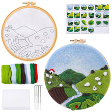 Cargar imagen en el visor de la galería, Kit de needle felting - Arroyo de montaña