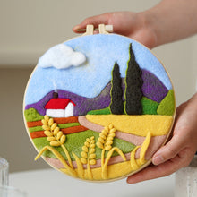 Cargar imagen en el visor de la galería, Kit de needle felting - En los campos