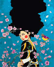 Cargar imagen en el visor de la galería, Retrato romántico de una mujer