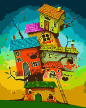 Cargar imagen en el visor de la galería, Casas amontonadas