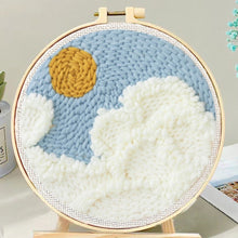 Cargar imagen en el visor de la galería, Punch Needle Nube y sol