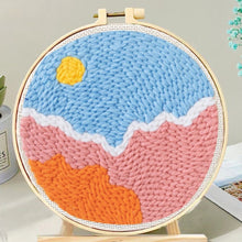 Cargar imagen en el visor de la galería, Punch Needle Hermosa vista soleada