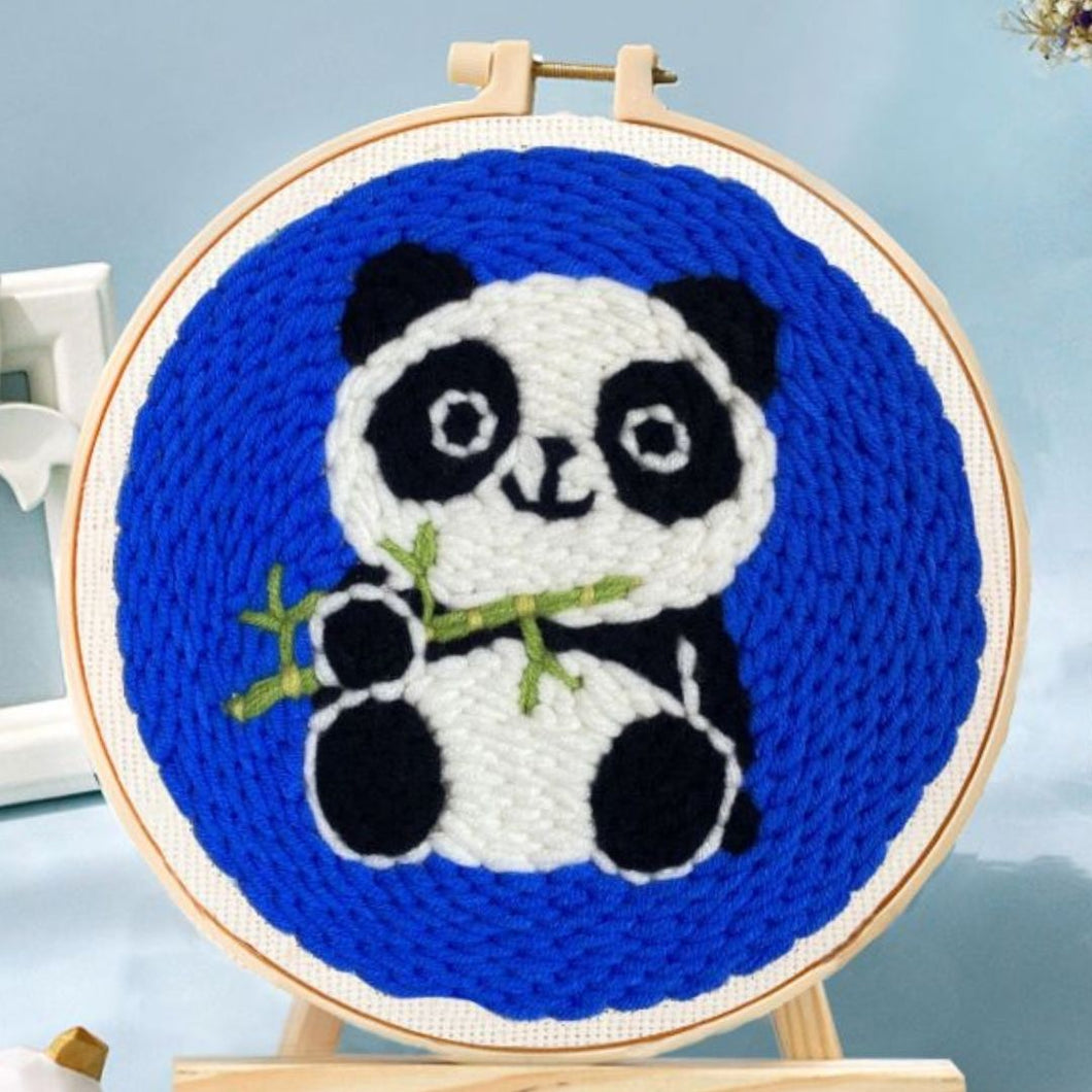 Punch Needle Panda de bebé